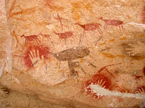 La Cueva de los Manos, rock paintings