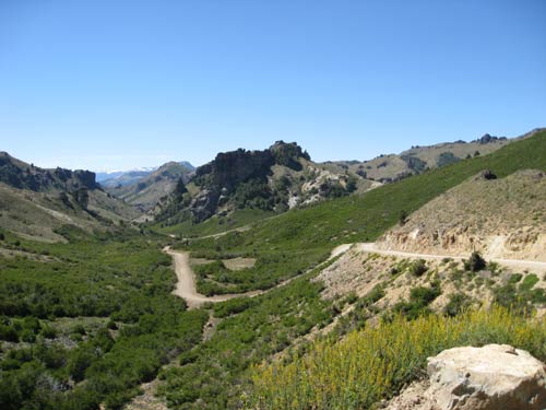 road from Villa Angostura to San Martin de los Andes